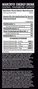 WARCRY® ENERGY DRINK 330ML