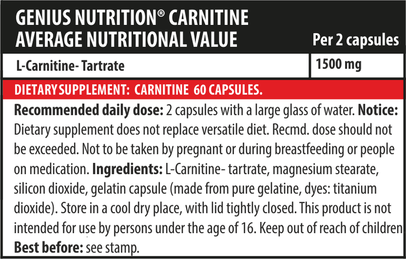 Carnitine 60caps