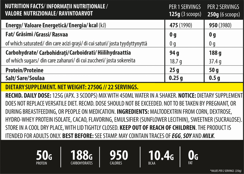 iGAIN 2750g/22 serv