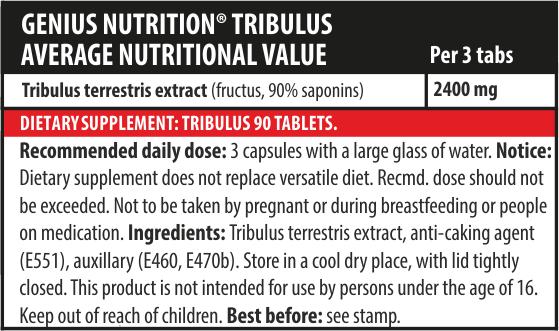 Tribulus 90tabs/30 serv